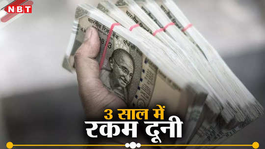 Mutual Fund: भारत के किसी बैंक में इतना नहीं मिलेगा, यहां तीन साल में ही रकम हो गई दूनी