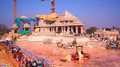 परिसर में ही बन रहे अन्‍नपूर्णा मंदिर में तैयार होगा रामलला का भोग, परकोटे का 50 पर्सेंट काम पूरा