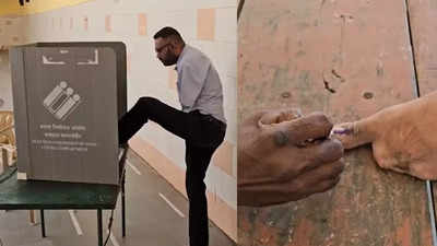 हाथ नहीं हैं तो पैर के अंगूठे से दिया Vote, वायरल वीडियो देखकर वोट ना डालने वालों का सिर शर्म से झुक जाएगा!