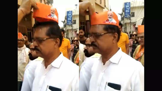 वाराणसी में वोट मांगने आए भाजपा विधायक का जबर्दस्त विरोध, आक्रोशित लोगों ने कार्यकर्ता की टोपी उतारी