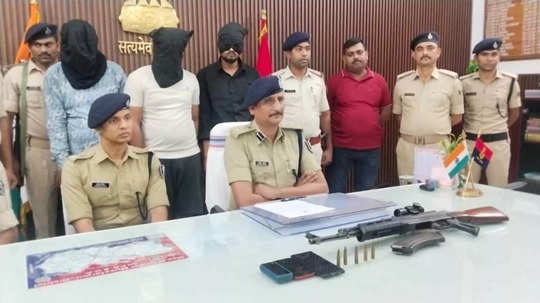 लोकसभा चुनाव के बीच मुजफ्फरपुर पुलिस की बड़ी कार्रवाई, एके-47 राइफल के साथ तीन गिरफ्तार