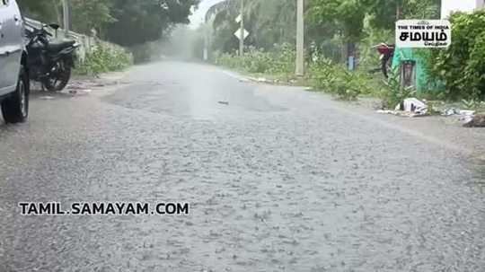 summer rain in nagai district
