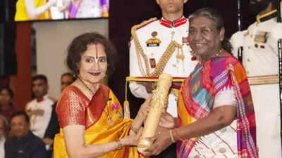 चिरंजीवी और वैजयंती माला पद्म विभूषण से सम्मानित, PM नरेंद्र मोदी के लिए यह बोलीं 90 वर्षीय एक्ट्रेस