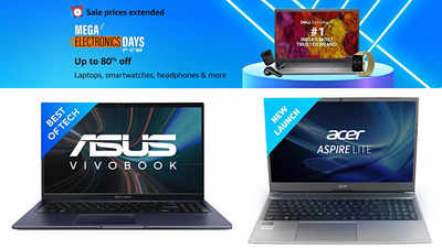 दमदार डिस्काउंट पर खरीदें Laptops, शुरू हुआ Amazon Sale का मेगा इलेक्ट्रॉनिक्स डेज