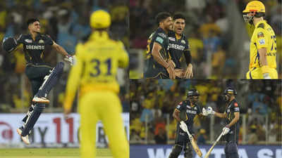 2 रन पर 2 विकेट और शुभमन गिल का खतरनाक जश्न, तस्वीरों में देखें मैच का रोमांच