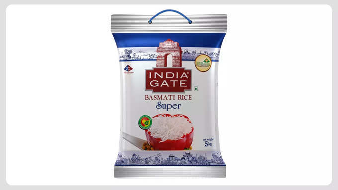 INDIA-GATE-Super-Basmati-Rice-Long-Grain,-Polished-5-kg