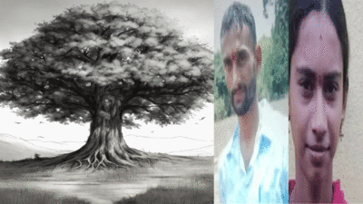 सगाई के बाद टली शादी, गुस्साए युवक ने 16 साल की प्रेमिका का गला काटकर पेड़ पर टांगा, कर्नाटक में वारदात