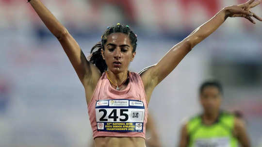 केएम दीक्षा ने 1500 मीटर दौड़ में बनाया नया नेशनल रिकॉर्ड, मेंस 5000 मीटर रेस में दूसरे स्थान पर रहे अविनाश साबले