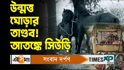 Birbhum News : উন্মত্ত ঘোড়ার তাণ্ডব! আতঙ্কে সিউড়ি