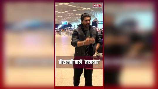 hiramandi tajdar baloch taha shah becomes everyone new crush spots at airport amid success