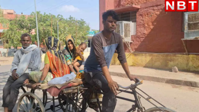 राजस्थान :42 डिग्री टेम्परेचर में 30 KM रिक्शा चलाकर मां को SP ऑफिस लेकर पहुंचा युवक, वजह आंसू छलका देगी!