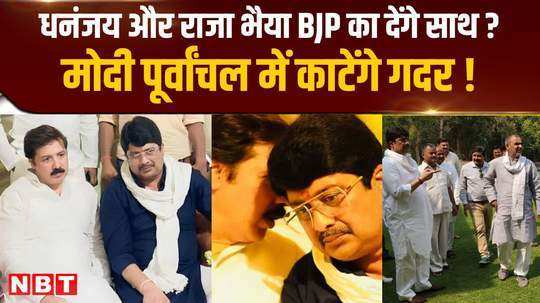 with the support of raja bhaiya and dhananjay singh bjp made a precise plan to conquer purvanchal 