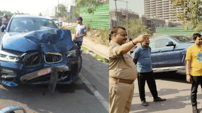 नोएडा में सुबह-सुबह तेज रफ्तार का कहर, BMW की टक्‍कर से ई रिक्‍शा ड्राइवर समेत 2 की मौत