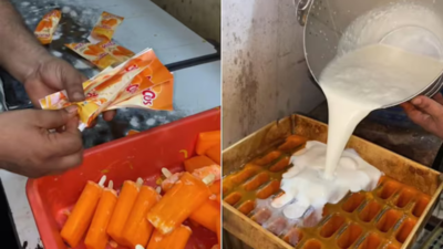 Ice cream making video: कानपुर की फैक्ट्री का वीडियो वायरल, 10 रुपये वाली आइसक्रीम खाने वालों ने पकड़ लिया अपना माथा!