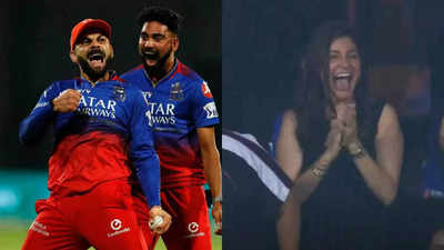 विराट कोहली ने कैच लेकर भरी हुंकार, देखने लायक थी स्टैंड्स में पत्नी अनुष्का शर्मा की खुशी