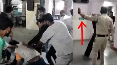 Ratlam News: अस्पताल बना अखाड़ा, सामने होता रहा खूनी खेल पुलिस बनाती रही वीडियो, मारपीट में कई घायल