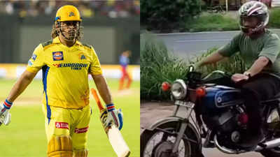 MS Dhoni: IPL खत्म और फिर आम जिंदगी जीने लगे एमएस धोनी! रांची में बाइक चलाते आए नजर, वीडियो वायरल