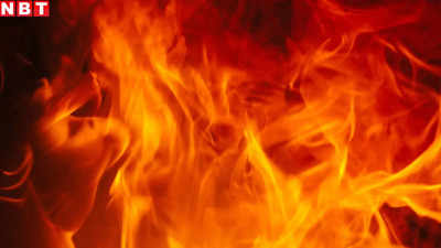 सब्जी मंडी में आग से 120 दुकानें जलकर राख, 50 लाख से अधिक का नुकसान, 10 दमकल 2 घंटे तक करती रहीं कोशिश