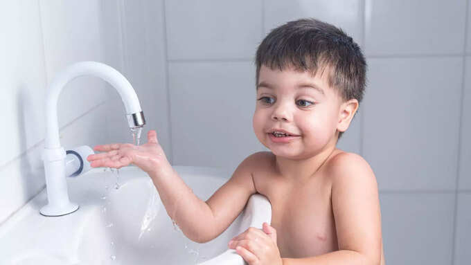 get into the habit of going to the bathroom
