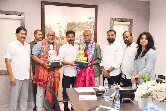 Revanth Reddy Meets mm keeravani