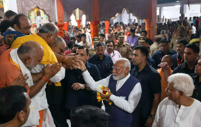 PM Modi In Varanasi