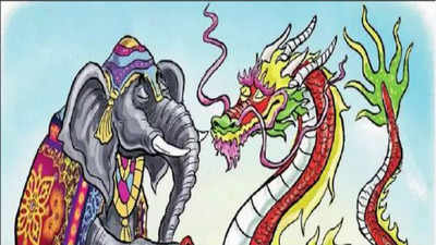 ड्रॅगन आणि हत्ती