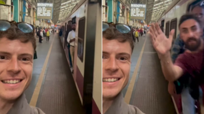 चलती मुंबई लोकल से छीना फॉरनर का मोबाइल, पूरा वीडियो देखकर ठनक गया लोगों का माथा, लगा दी विदेशियों की क्लास!