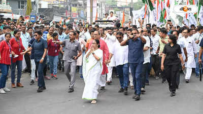 Mamata Banerjee : যে পথে রোড শো মোদীর, সেই রাস্তাতে আজ মমতা