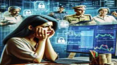 Cyber Crime : शेअर बाजारात गुंतवणुकीचे आमिष पडले महागात, सायबर चोरट्यांकडून महिलेला ४० लाखांचा गंडा
