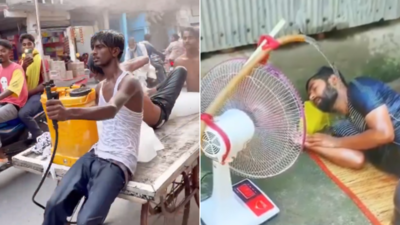 Viral Videos: भीषण गर्मी को मात देंगे ये कूल जुगाड़, वायरल वीडियो देखकर ही ठंडक मिल जाएगी!