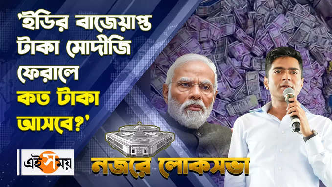 Abhishek Banerjee on PM Modi : ইডির বাজেয়াপ্ত টাকা মোদীজি ফেরালে কত টাকা আসবে? হিসাব দিলেন অভিষেক