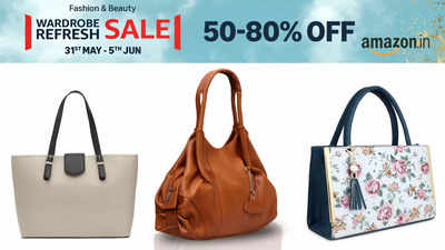 Women Handbags पर Amazon Sale 2024 में तबाड़तोड़ डिस्काउंट, गर्मी के चढ़ते पारे में 81% नीचे गिरे दाम