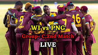 WI vs PNG, Live: वेस्टइंडीज ने जीत के साथ किया वर्ल्ड कप का आगाज. पापुआ न्यू गिनी को 5 विकेट से रौंदा