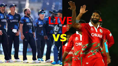 T20 WC OMA vs NAM highlights: सुपर ओवर में जीता नामीबिया, ओमान के खिलाफ रोमांचक जीत