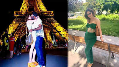 पेरिस में पति संग रोमांटिक हुईं आरती सिंह, एफिल टावर के नीचे खींची अपने सपनों की तस्वीर, देखें हनीमून की झलकियां