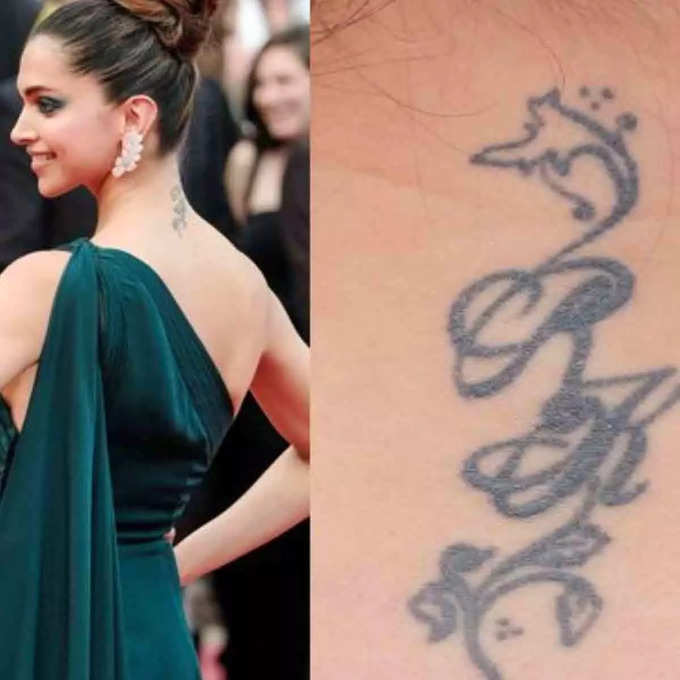 deepika padukone tattoo rk