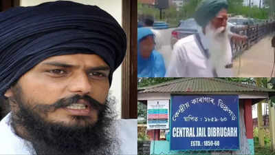 Amritpal Singh: जेल में बंद वारिस पंजाब दे प्रमुख अमृतपाल सिंह से मिलने पहुंचे माता-पिता, लोकसभा चुनाव में बेटे की जीत पर बांटे लड्डू