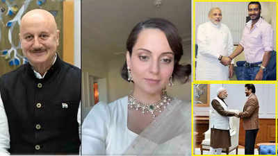 PM मोदी शपथ ग्रहण समारोह: कंगना रनौत, अक्षय कुमार से अनुपम खेर तक, दिल्ली में लगा फिल्मी सितारों का जमावड़ा