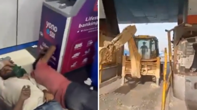 Top 5 Viral Video: गर्मी से बचने के लिए ATM में सो गए लोग, बुलडोजर वाले ने तोड़ डाला Toll, इंटरनेट पर वायरल हुए ये 5 वीडियो