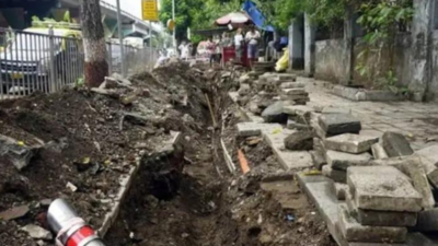 Shocking News: चोरों ने तांबे का तार चुराने के लिए खोद डाली सड़क, लोगों ने समझा नगर निगम वाले कर रहे हैं काम!