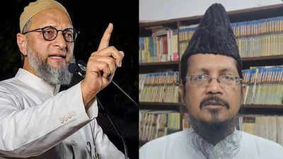 असदुद्दीन ओवैसी मुसलमानों को भड़काते और डराते हैं, शहाबुद्दीन रजवी बरेलवी ने बोला हमला