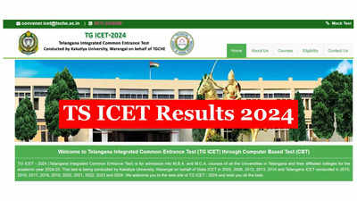 TS ICET Results 2024 Live: తెలంగాణ ఐసెట్‌ రిజల్ట్స్‌ విడుదల.. TG ICET 2024 Results లింక్‌ ఇదే