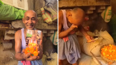 Emotional Video: फोटोग्राफर ने खींची फूल बेच रहे बुजुर्ग की तस्वीरें, दादा अपनी फोटो देखकर भावुक हो गए, इस एक्ट्रेस ने किया रिएक्ट