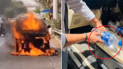 भीषण गर्मी पानी की बोतल से कैसे लगती है गाड़ी में आग? वायरल वीडियो ने लोगों के दिमाग का धागा खोल दिया