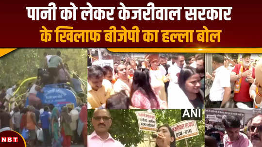 delhi water crisis not natural artificial crisis bansuri opens front against kejriwal government regarding delhis water problem