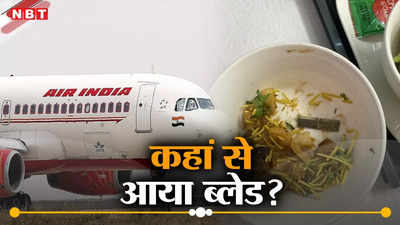 एयर इंडिया के पैसेंजर को खाने में मिला ब्‍लेड, एयरलाइन ने बताया कहां से आया?