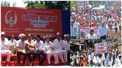 Kolhapur Farmers Protest : जोपर्यंत शक्तिपीठ महामार्ग रद्द होणार नाही तोवर मंत्र्यांना जिल्हाबंदी, कोल्हापुरात शेतकऱ्यांच्या एकीची ताकद