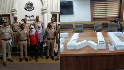 3.50 करोड़ के 318 आईफोन उड़ाने की पूरी प्लानिंग पर दिल्ली पुलिस ने फेरा पानी, दो आरोपी गिरफ्तार