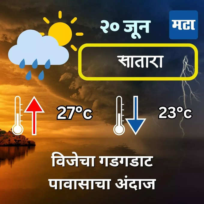 साताऱ्यातील पर्जन्यमान कसं असेल?