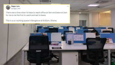 शाम 6.30 बजे ही खाली हो गया ऑफिस, कर्मचारी ने फोटो पोस्ट कर लिखी ऐसी बात कि लोगों ने दे दिया जिंदगी का ज्ञान